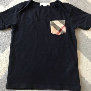 GUC navy 3T Burberry tee